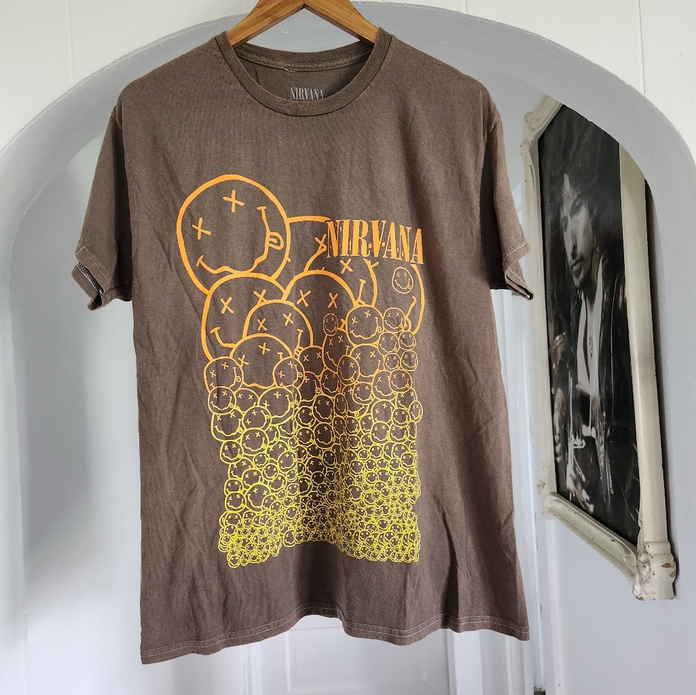 🌟VINTAGE🌟 Nirvana Faces Tee